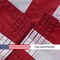 2 Pack American Flag 12x18 Inches Embroidered Small American Boat Flag Nautical Patriotic US United Flags for Outside with 2 Brass Grommets